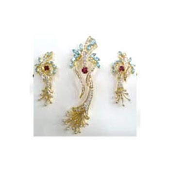 Manufacturers Exporters and Wholesale Suppliers of Pendants & Earrings 03 Jaipur Rajasthan